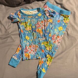 Little Sleepies Around the World long sleeve set